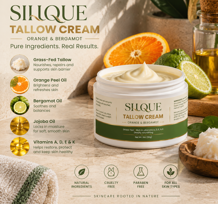 Tallow Cream Orange & Bergamot